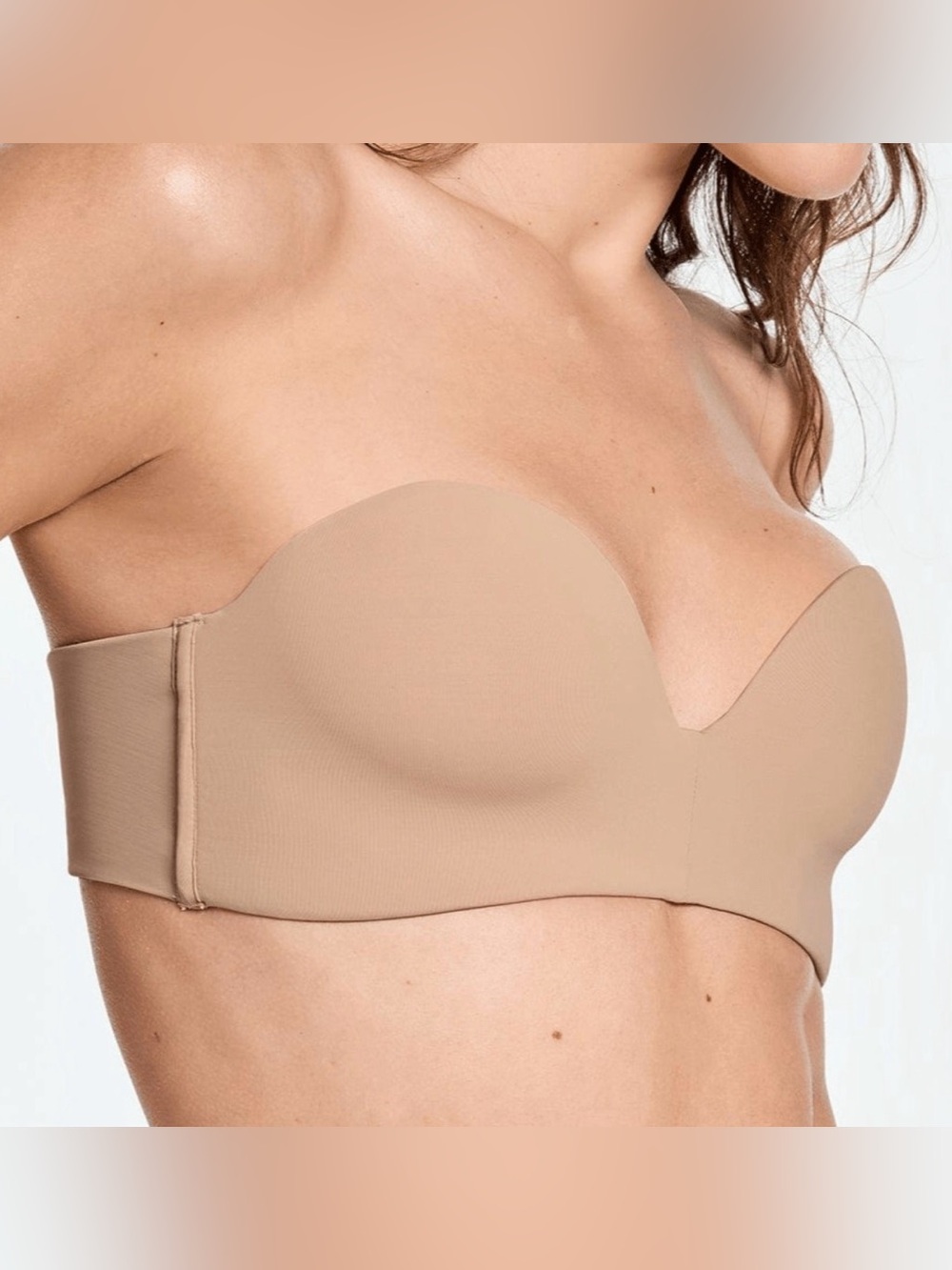 Pepper Boost Strapless Lift Up Bra in Buff